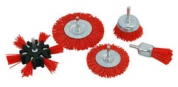 5 Piece Nylon Abrasive Filament Brush